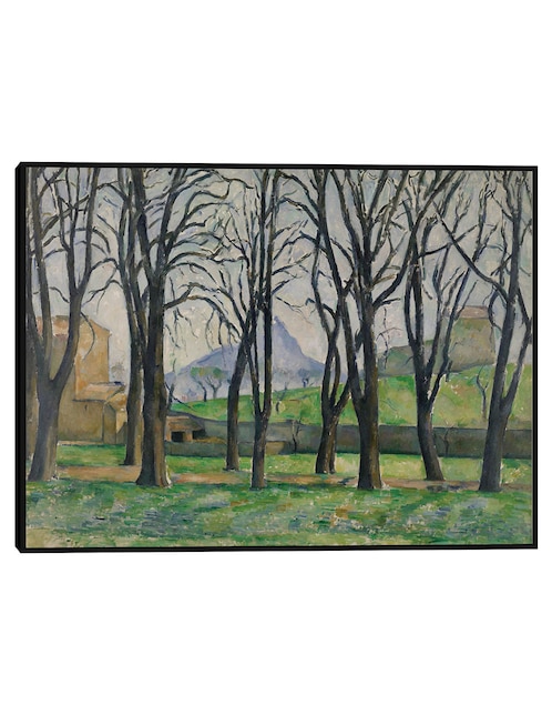 Cuadro decorativo Castaños En Jas De Bouffan (C. 1885-1886) técnica mixta Lagos 1
