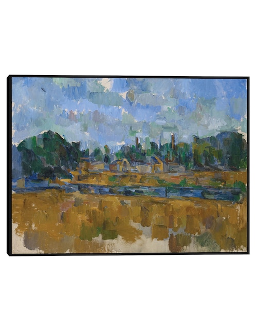 Cuadro decorativo Orillas De Un Río (1904) técnica mixta Caminos 1
