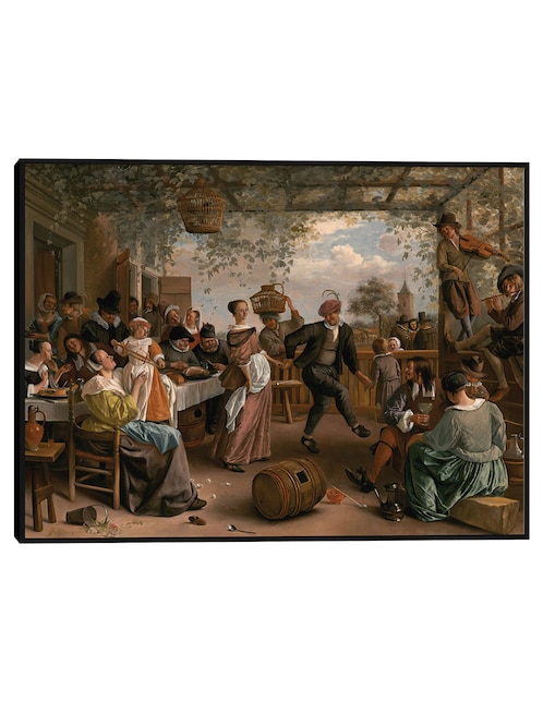 Cuadro decorativo La Pareja De Baile técnica mixta Caminos 1