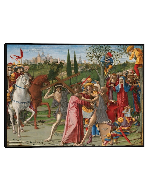 Cuadro decorativo Cristo Cargando La Cruz técnica mixta Deportes 1