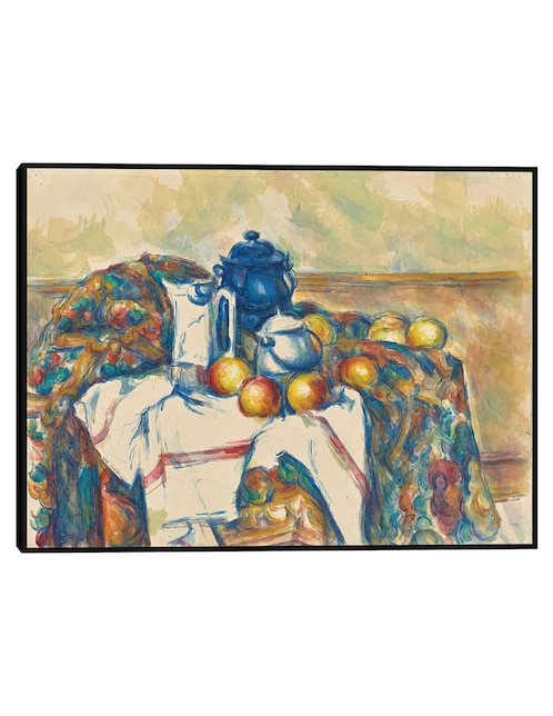 Cuadro decorativo Naturaleza Muerta Con Olla Azul (Alrededor De 1900-1906) técnica mixta Obras 1