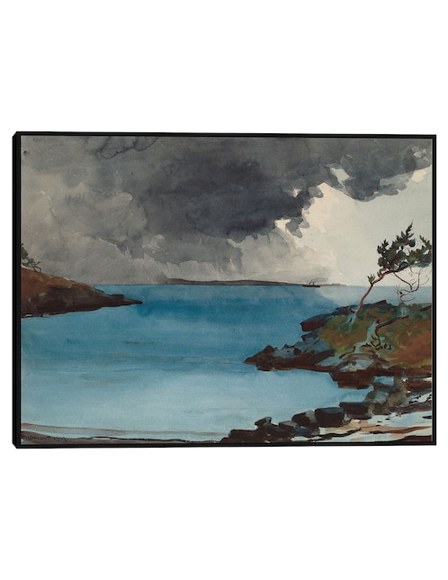 Cuadro decorativo La Tormenta Que Se Avecina (1901) técnica mixta Obras 1