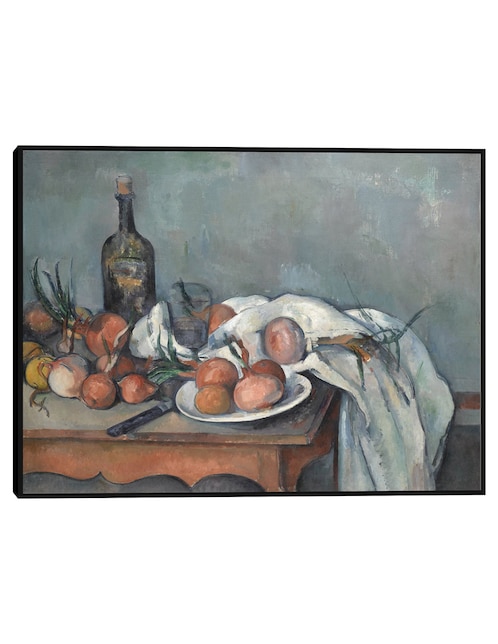 Cuadro decorativo Naturaleza Muerta Con Cebollas (1896 - 1898) técnica mixta Navegación 1