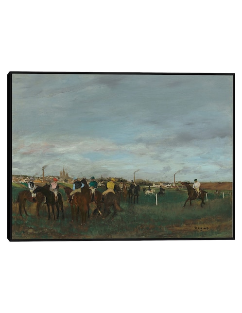 Cuadro decorativo Las Carreras, 1871-1872 técnica mixta Cuadros Jr Bosques