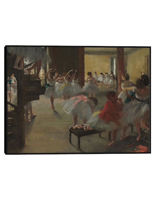 Cuadro decorativo La Clase De Baile, C. 1873 técnica mixta Cuadros Jr Obras