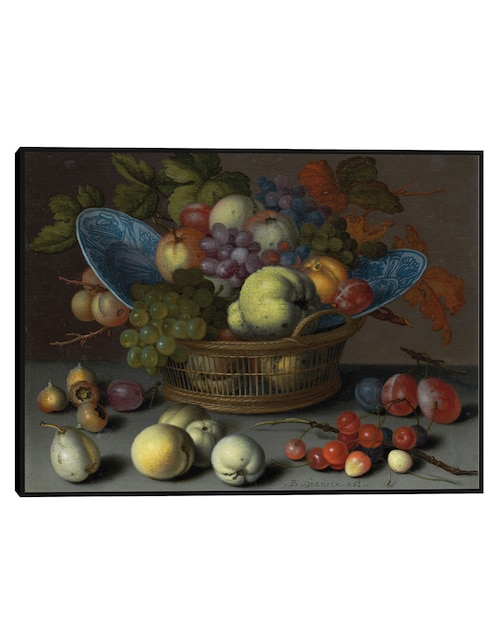Cuadro decorativo Cesta De Frutas, C. 1622 técnica mixta Gente 1
