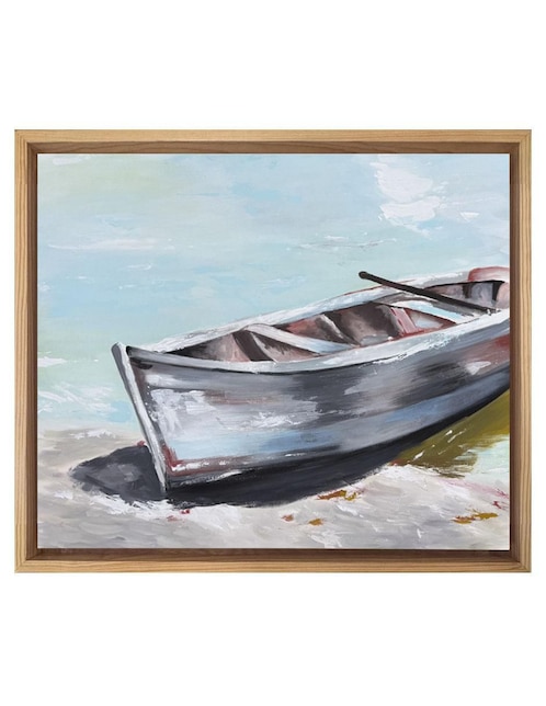 Pintura Lanchita técnica acrílico Lune Art Gallery Arquitectura