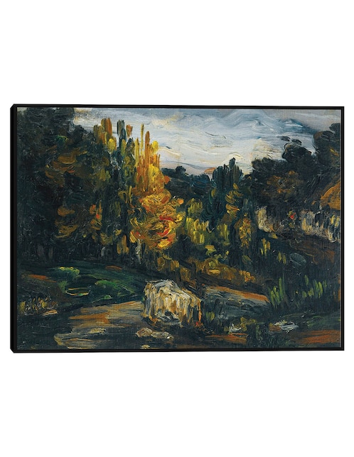 Cuadro decorativo La Piscina De Jas De Bouffan (Ca. 1885–86) 2 técnica mixta Campos 1