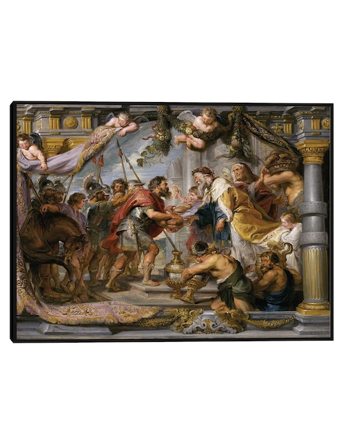 Cuadro decorativo Jarra De Gres (1893-1894) técnica mixta Figuras Celestiales 1