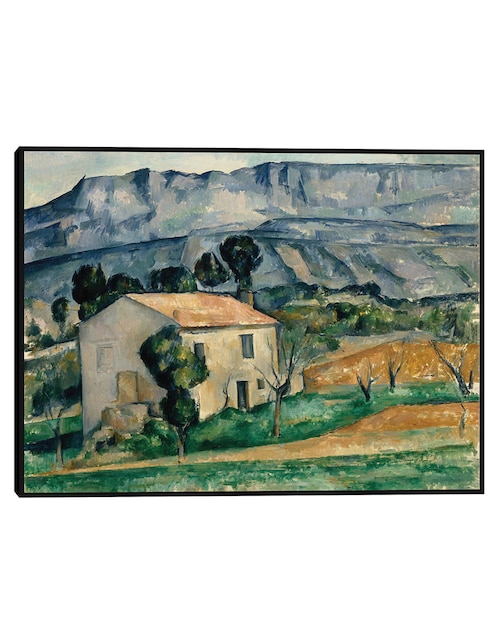 Cuadro decorativo Los Jugadores De Cartas (1890-1892) técnica mixta Lugares 1