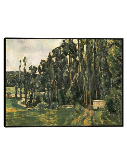 Cuadro decorativo Los Árboles Desnudos En Jas De Bouffan técnica mixta Cuadros Jr Bocetos