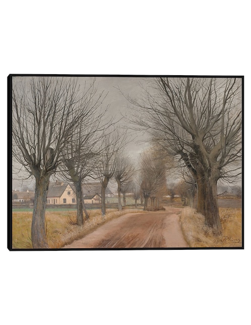 Cuadro decorativo Un Camino Sinuoso (1893) técnica mixta Cuadros Jr Bocetos