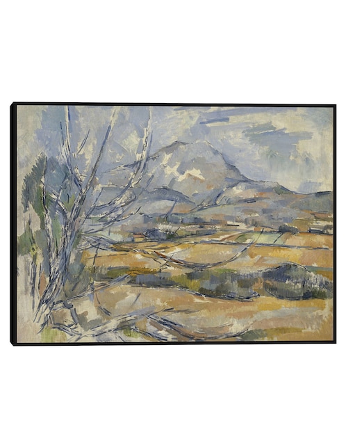 Cuadro decorativo Castillo Negro Y Mont Sainte-Victoire, C. 1890-1895 técnica mixta Navegación 1