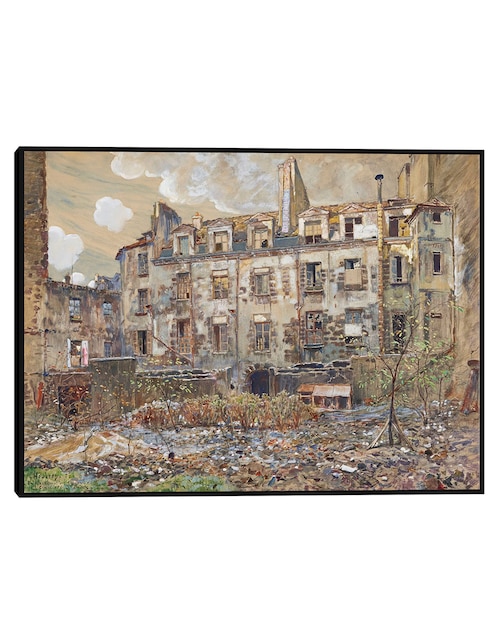 Cuadro decorativo Esquina De La Rue Mabillon Y La Rue Clément, En 1907. Distritos 5 Y 6 (1907) técnica mixta Cuadros Jr Lugares