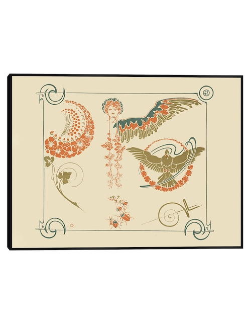 Cuadro decorativo técnica mixta Obras 1