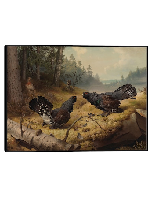 Cuadro decorativo Montaña Sainte-Victoire, Cerca De Gardanne (C. 1887) técnica mixta Cuadros Jr Navegación