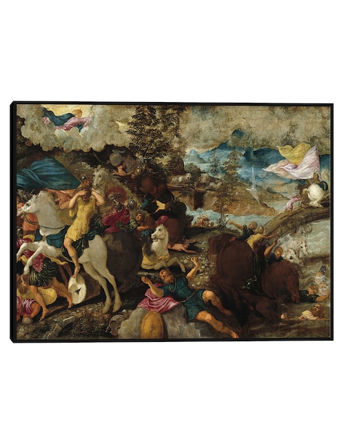 Cuadro decorativo Jardín Público En París, En 1899 (1899) técnica mixta Cuadros Jr Lugares