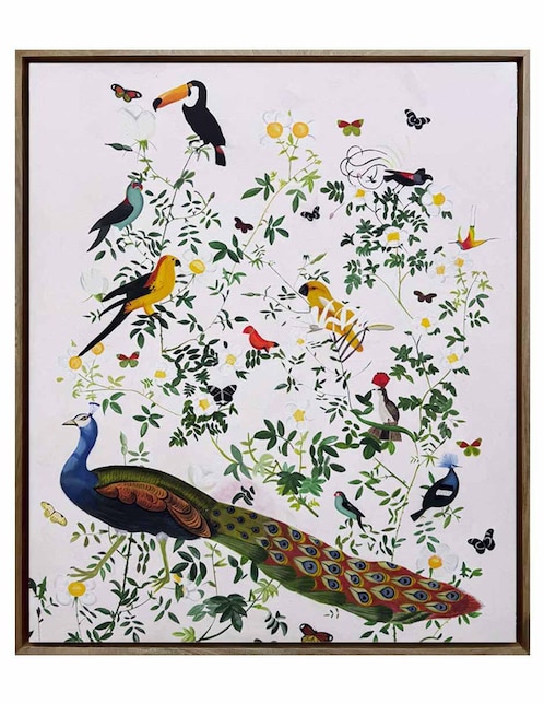 Pintura Aves técnica acrílico Lune Art Gallery AnimalArt