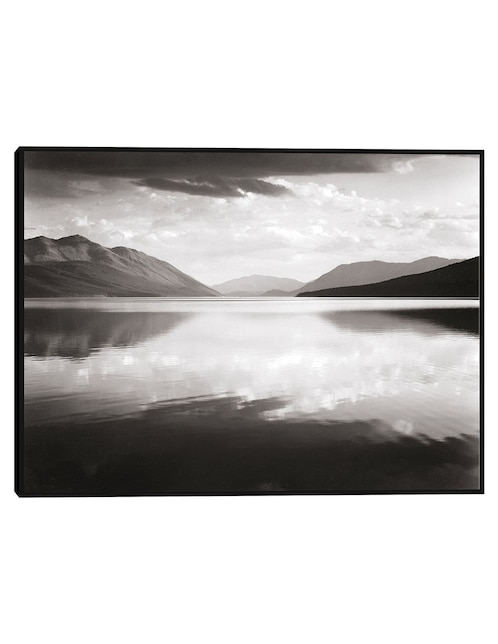 Cuadro decorativo Por la tarde, Lago McDonald, Parque Nacional Glacier técnica mixta Cuadros Jr Lagos