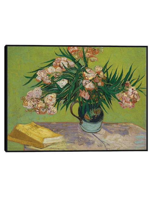 Cuadro decorativo Adelfas (1888) técnica mixta Floreros 1