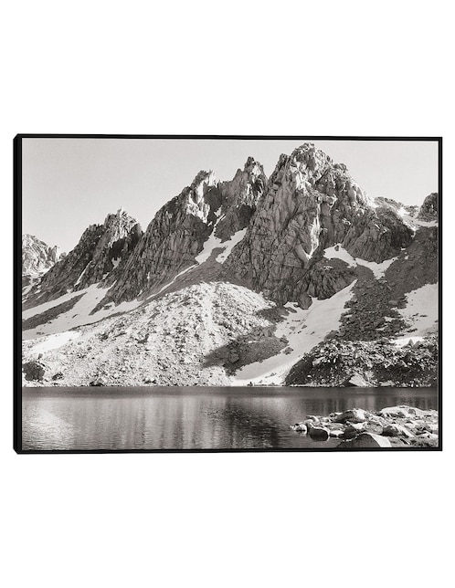 Cuadro decorativo Pináculos de Kearsarge, Cañón del río Kings, California técnica mixta Lagos 1