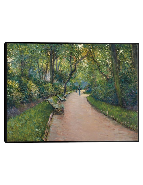 Cuadro decorativo El parque Monceau (1877) técnica mixta Caminos 1