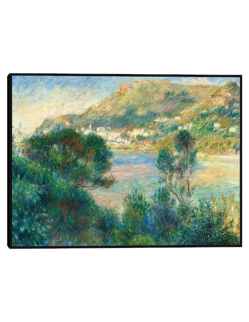 Cuadro decorativo Vista de Montecarlo desde Cap Martin técnica mixta Lagos 1