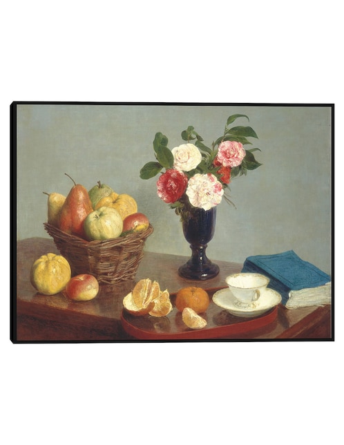 Cuadro decorativo Naturaleza muerta 1866 técnica mixta Ríos 1