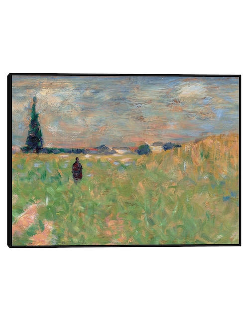 Cuadro decorativo Un paisaje de verano técnica mixta Campos 1