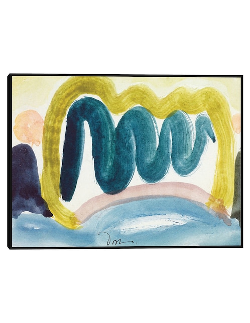 Cuadro decorativo Estanque a la luz del sol (1935) técnica mixta Cuadros Jr Formas