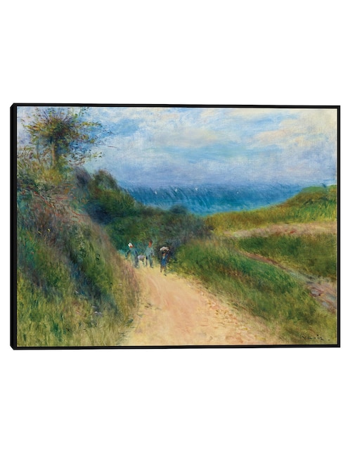 Cuadro decorativo Ruta À Berneval técnica mixta Cuadros Jr Caminos