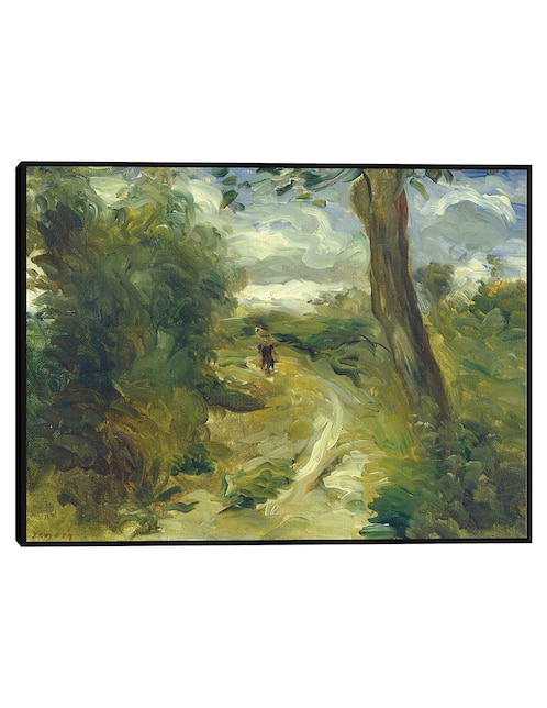 Cuadro decorativo Paisaje entre tormentas técnica mixta Caminos 1