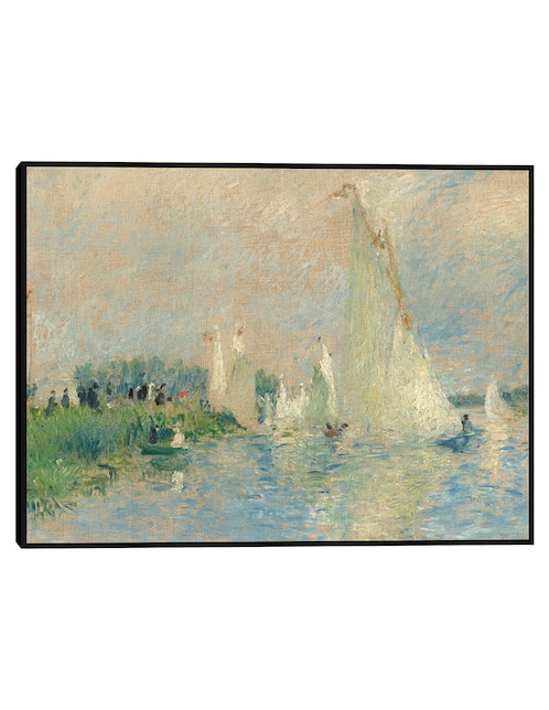Cuadro decorativo Regata en Argenteuil técnica mixta Ríos 1
