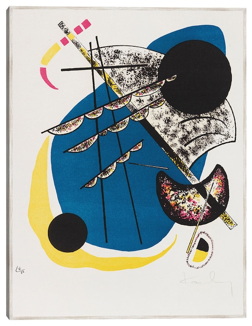 Cuadro decorativo Pequeños Mundos II (1922) técnica mixta Cuadros Jr Abstracto