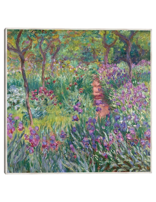 Cuadro decorativo El Jardín Del Artista En Giverny (1900) técnica mixta Cuadros Jr Floral