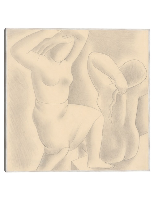 Cuadro decorativo La Mañana (1929) técnica mixta  Fotografía 1