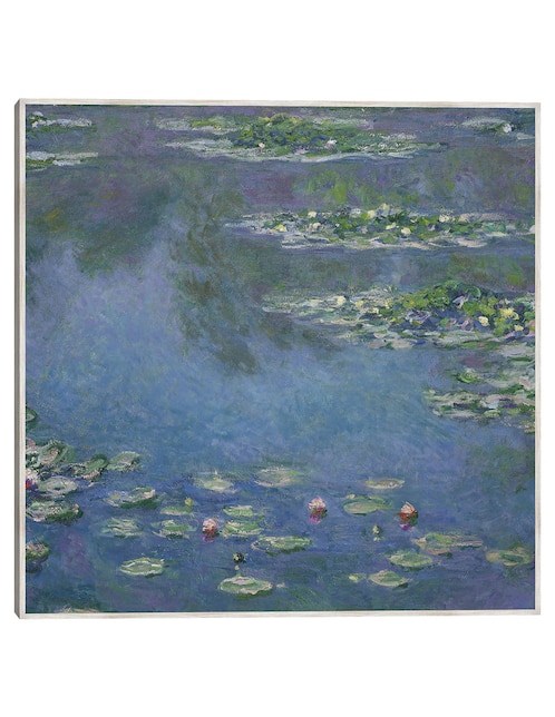 Cuadro decorativo Lirios De Agua (1906) técnica mixta Paisaje 1