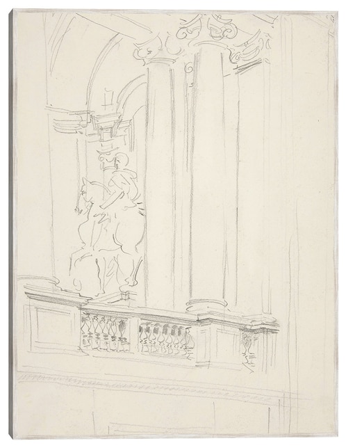Cuadro decorativo Interior (Hacia 1906) técnica mixta Formas 1