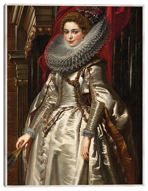 Cuadro decorativo Marchesa Brígida Spinola Doria, 1606 técnica mixta Gente 1