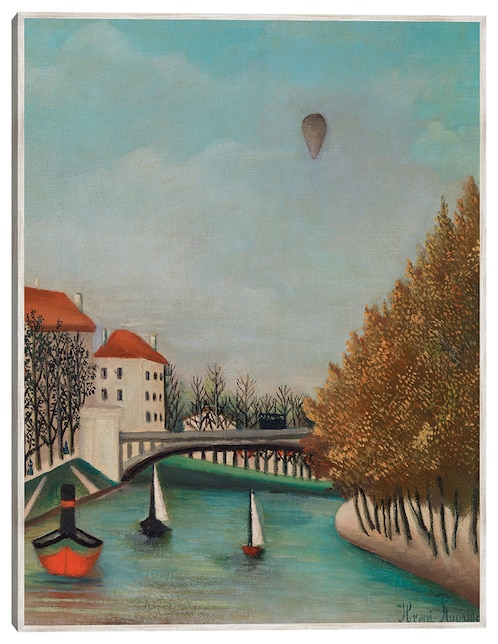 Cuadro decorativo Estudio Para La Vista Del Pont De Sèvres (Esquisse Pour Vue Du Pont De Sèvres) (1908) técnica mixta Lugares 1