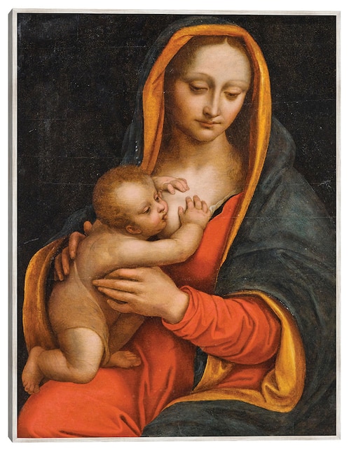 Cuadro decorativo Virgen Y El Niño (Siglo XVI) técnica mixta Vírgenes 1