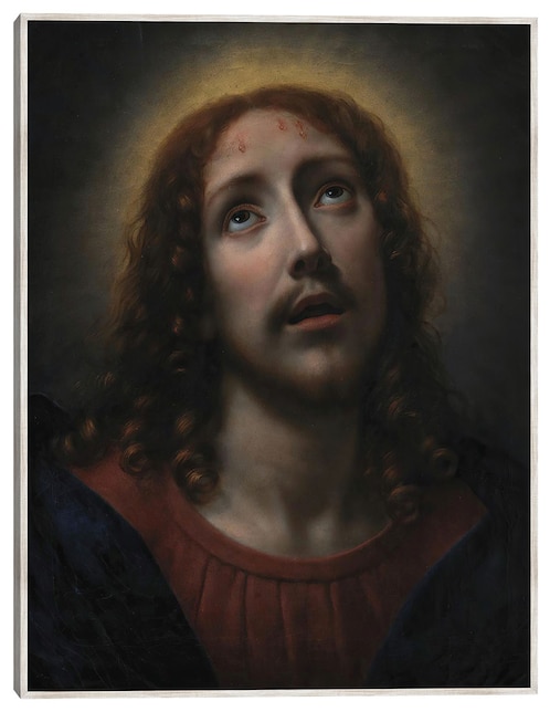 Cuadro decorativo La Agonía de Cristo En El Huerto de Getsemaní (1631 – 1686) técnica mixta Cuadros Jr Figuras Celestiales