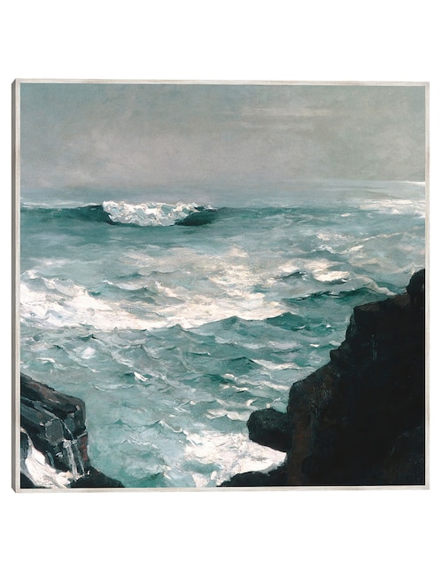 Cuadro decorativo Roca Del Cañón (1895) técnica mixta Océanos 1