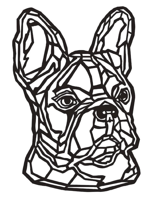 Cuadro decorativo Pigo bulldog francés