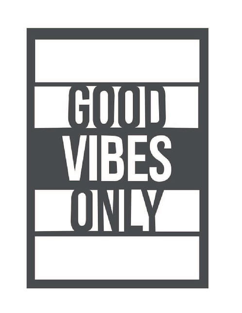 Cuadro decorativo Pigo good vibes only