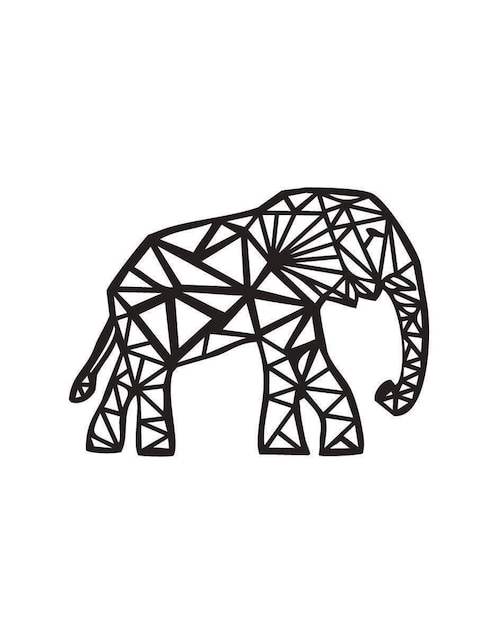 Cuadro decorativo Pigo elefante