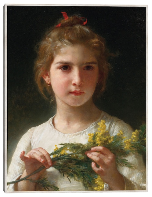 Cuadro decorativo Mimosa (1899) técnica mixta Cuadros Jr Retratos