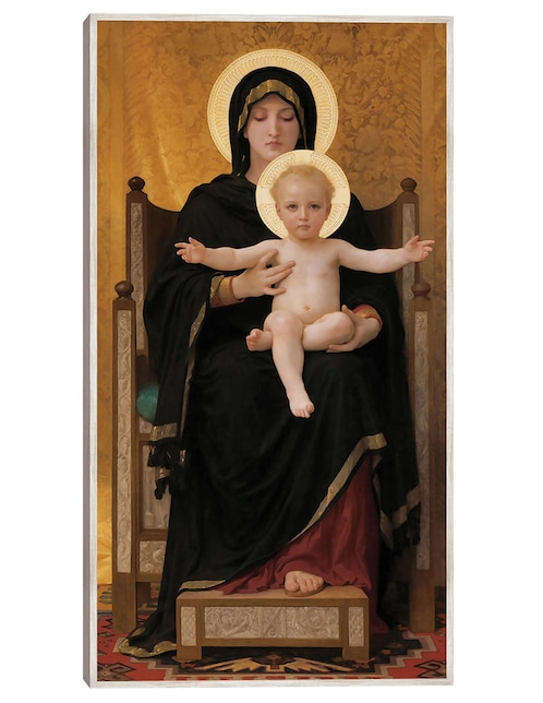 Cuadro decorativo Virgen y Niño (1888) técnica mixta Vírgenes 1