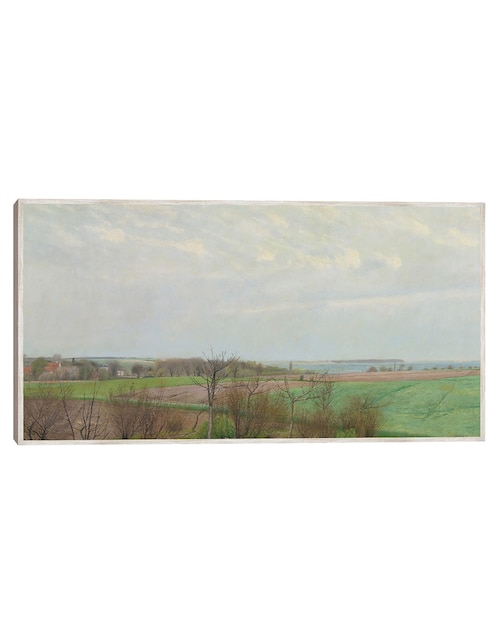 Cuadro decorativo Vista Del Fiordo de Roskilde, Principios de La Primavera (1903) técnica mixta Cuadros Jr Campos