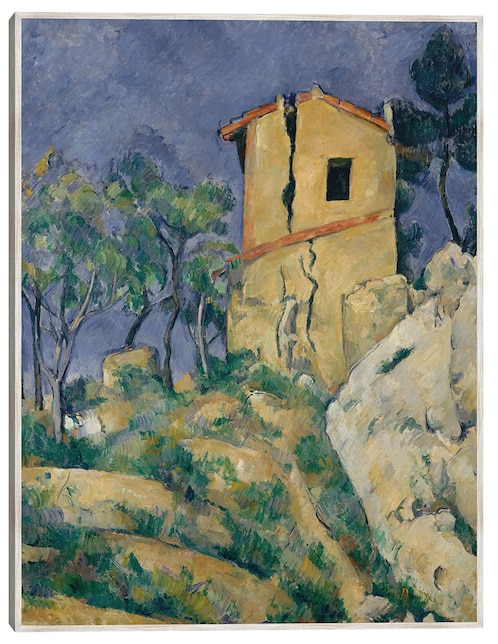 Cuadro decorativo La Casa de Las Paredes Agrietadas (1892-1894) técnica mixta Caminos 1